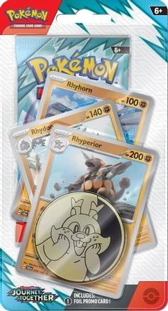 Pokemon Journey Together Premium Checklane Blister [Rhyperior]