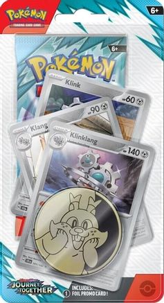 Pokemon Journey Together Premium Checklane Blister [Klinklang]