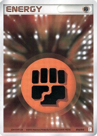 Basic Fighting Energy - 014/015 (014/015) [Fighting Quick Construction Pack] 1st Edition