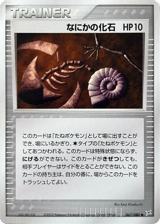 Mysterious Fossil (067/080) [Magma VS Aqua: Two Ambitions] Unlimited