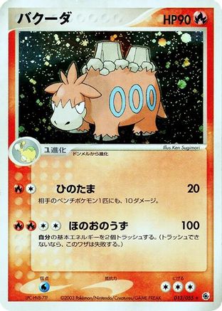 Camerupt (013/055) [ADV Expansion Pack] 1st Edition Holofoil