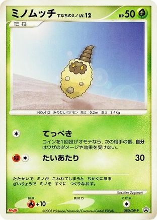 Burmy - 080/DP-P (080/DP-P) [DP-P Promotional cards]