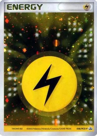 Basic Lightning Energy - 058/PCG-P (058/PCG-P) [PCG-P Promotional cards] Holofoil