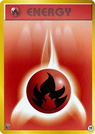 Basic Fire Energy - 19 (19) [Intro Pack Neo (Chikorita)]