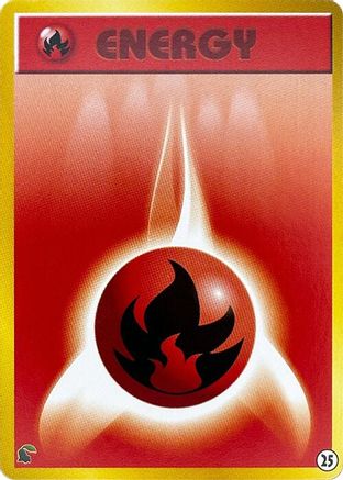 Basic Fire Energy - 25 (25) [Intro Pack Neo (Chikorita)]