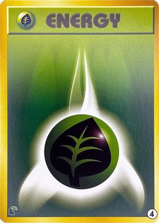 Basic Grass Energy - 4 (4) [Intro Pack Neo (Chikorita)]