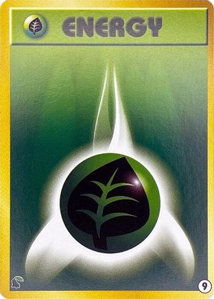 Basic Grass Energy - 9 (9) [Intro Pack Neo (Chikorita)]