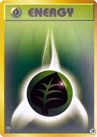 Basic Grass Energy - 29 (29) [Intro Pack Neo (Chikorita)]
