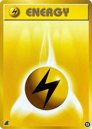 Basic Lightning Energy - 15 (15) [Intro Pack Neo (Totodile)]