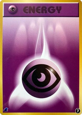 Basic Psychic Energy - 7 (7) [Intro Pack Neo (Totodile)]