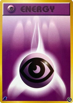 Basic Psychic Energy - 12 (12) [Intro Pack Neo (Totodile)]