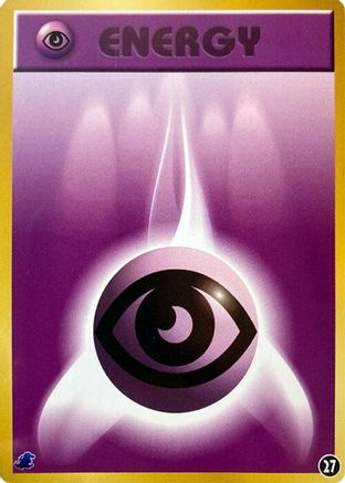 Basic Psychic Energy - 27 (27) [Intro Pack Neo (Totodile)]