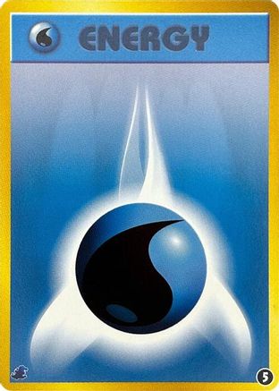 Basic Water Energy - 5 (5) [Intro Pack Neo (Totodile)]
