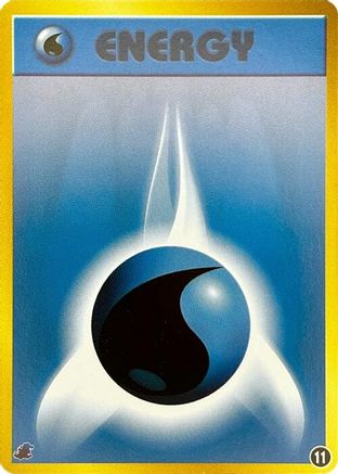 Basic Water Energy - 11 (11) [Intro Pack Neo (Totodile)]