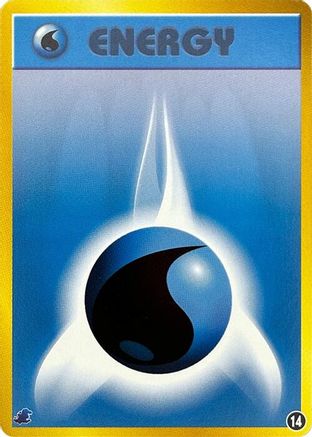 Basic Water Energy - 14 (14) [Intro Pack Neo (Totodile)]