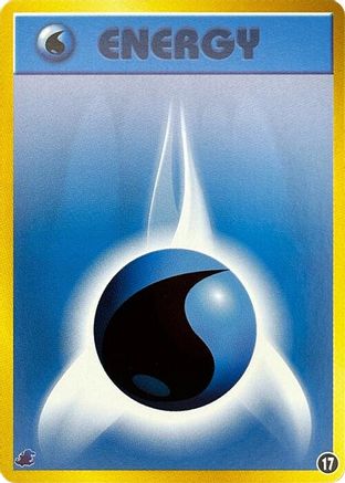 Basic Water Energy - 17 (17) [Intro Pack Neo (Totodile)]