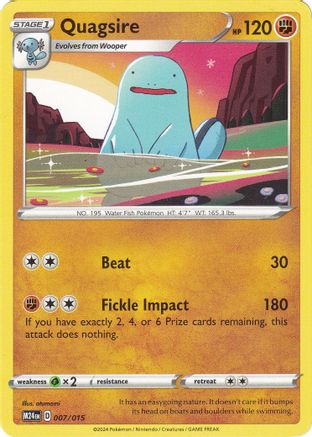 Quagsire (7) [McDonald's Promos 2024]