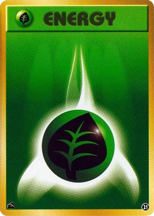 Basic Grass Energy - 21 (21) [Intro Pack (Bulbasaur)]