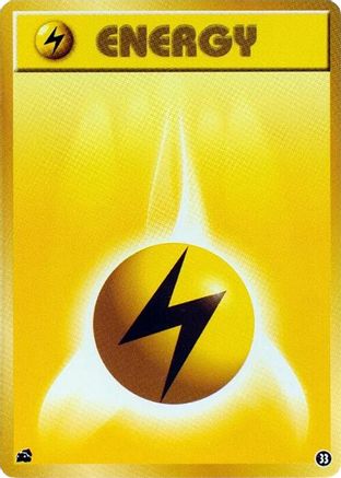 Basic Lightning Energy - 33 (33) [Intro Pack (Bulbasaur)]