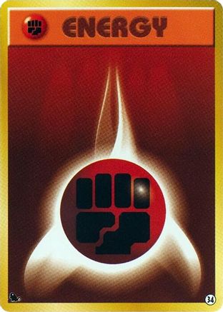 Basic Fighting Energy - 34 (34) [Intro Pack (Squirtle)]