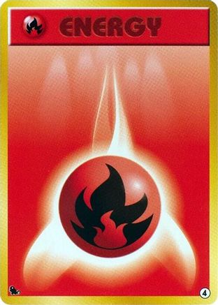 Basic Fire Energy - 4 (4) [Intro Pack (Squirtle)]