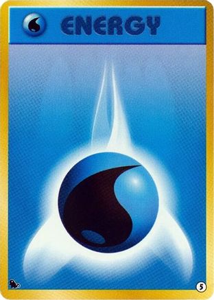 Basic Water Energy - 5 (5) [Intro Pack (Squirtle)]