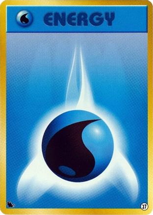 Basic Water Energy - 27 (27) [Intro Pack (Squirtle)]