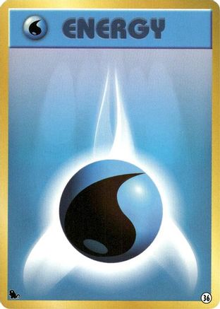 Basic Water Energy - 36 (36) [Intro Pack (Squirtle)]