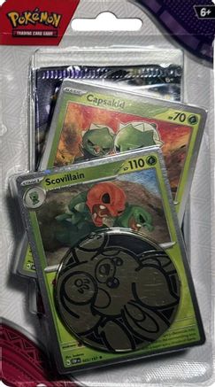 Pokemon Temporal Forces Single Pack Blister [Scovillain]