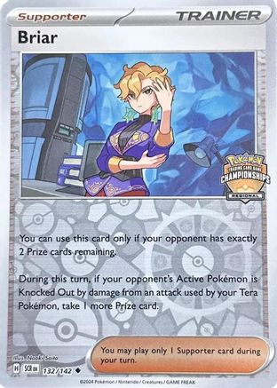 Briar - 132/142 (Regional Championship) (132) [League & Championship Cards] Reverse Holofoil