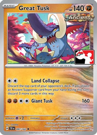 Great Tusk - 097/162 (97) [Prize Pack Series Cards]