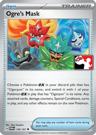 Ogre's Mask (159) [Prize Pack Series Cards] Holofoil