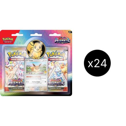Pokemon Prismatic Evolutions 2-Pack Blister Case