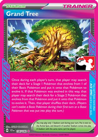 Grand Tree (136) [Prize Pack Series Cards] Holofoil