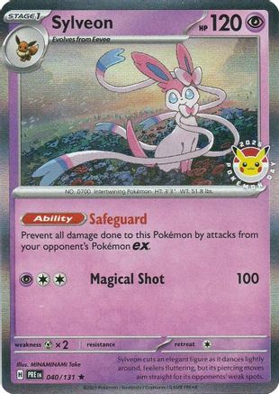 Sylveon - 040/131 (Pokemon Day) (40) [Miscellaneous Cards & Products] Holofoil