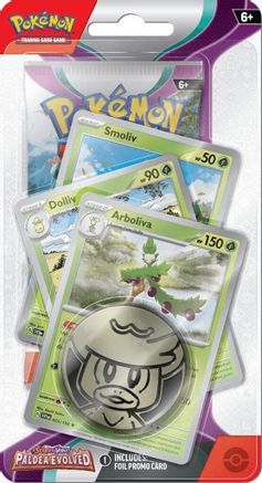 Pokemon Paldea Evolved Premium Checklane Blister [Arboliva]