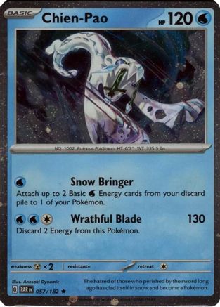 Chien-Pao - 057/182 (Cosmos Holo) (57) [Miscellaneous Cards & Products] Holofoil