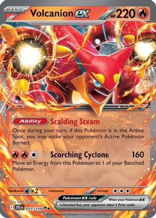 Volcanion ex - 031/159 (31) [SV09: Journey Together] Holofoil