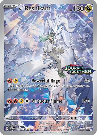 N's Reshiram - 167/159 (Journey Together Stamped) (167) [Miscellaneous Cards & Products] Holofoil