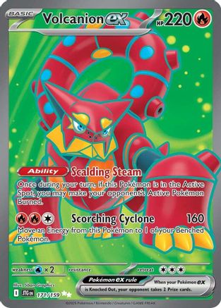 Volcanion ex - 171/159 (171) [SV09: Journey Together] Holofoil