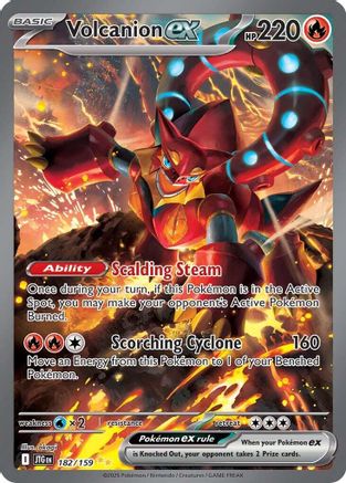 Volcanion ex - 182/159 (182) [SV09: Journey Together] Holofoil
