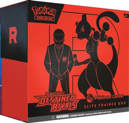 Pokemon Destined Rivals Pokemon Center Elite Trainer Box (Exclusive)