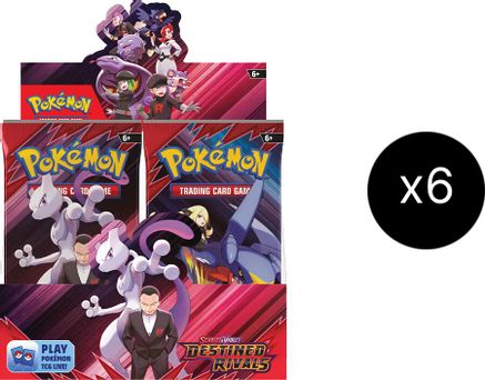 Pokemon Destined Rivals Booster Box Case