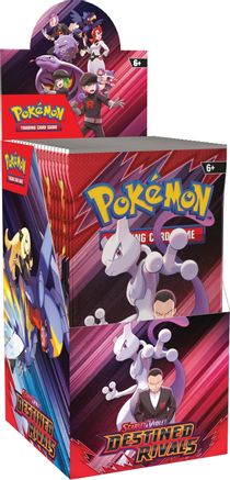 Pokemon Destined Rivals Half Booster Box