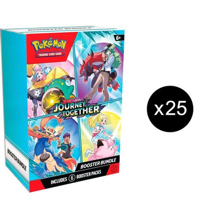 Pokemon Journey Together Booster Bundle Case