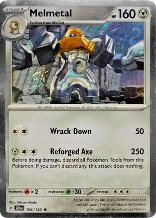 Melmetal - 104/142 (Cosmos Holo) (104) [Miscellaneous Cards & Products] Holofoil