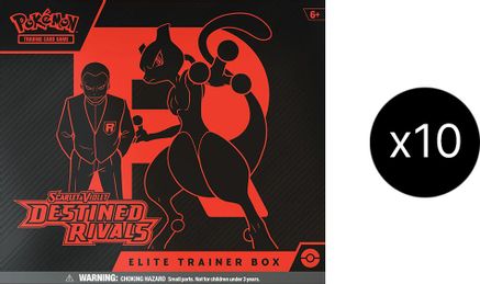 Pokemon Destined Rivals Elite Trainer Box Case