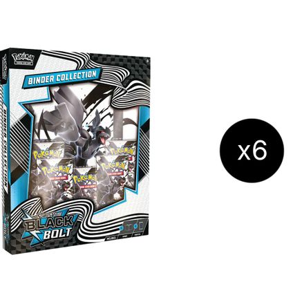 Pokemon Black Bolt  Binder Collection Case