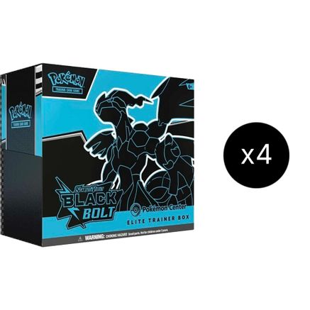 Pokemon Black Bolt Pokemon Center Elite Trainer Box (Exclusive) Case