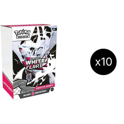 Pokemon White Flare Booster Bundle Display